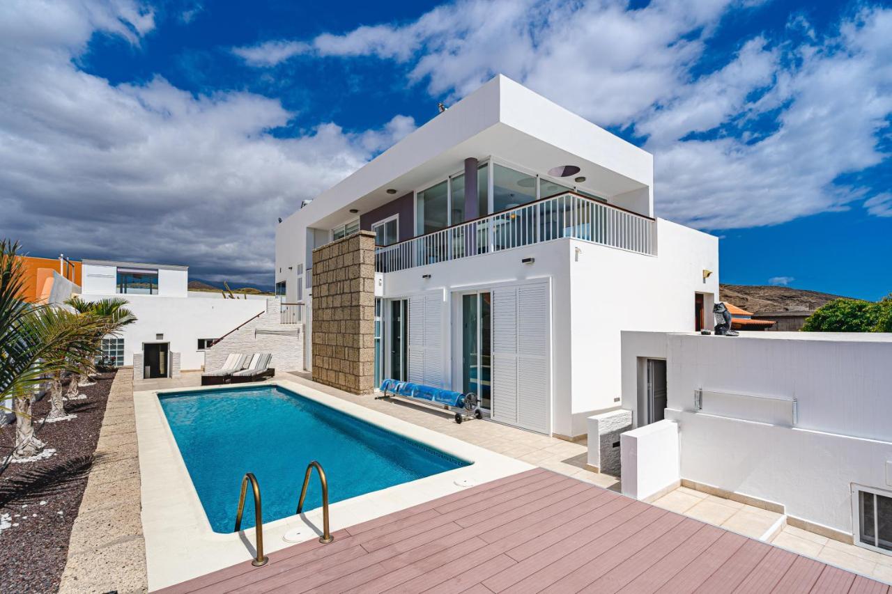 Modern 3Bdr Villa With Heated Pool El Médano Eksteriør bilde