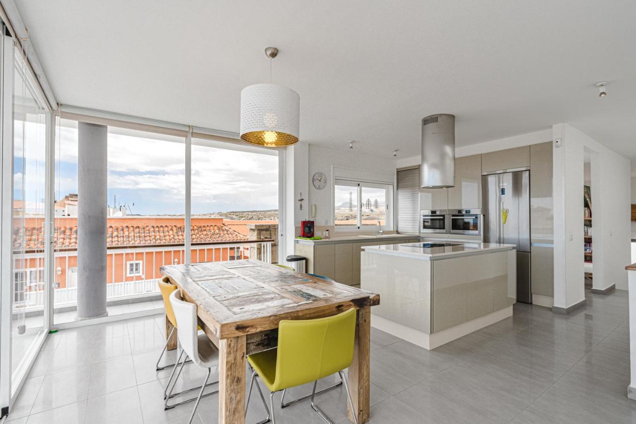 Modern 3Bdr Villa With Heated Pool El Médano Eksteriør bilde