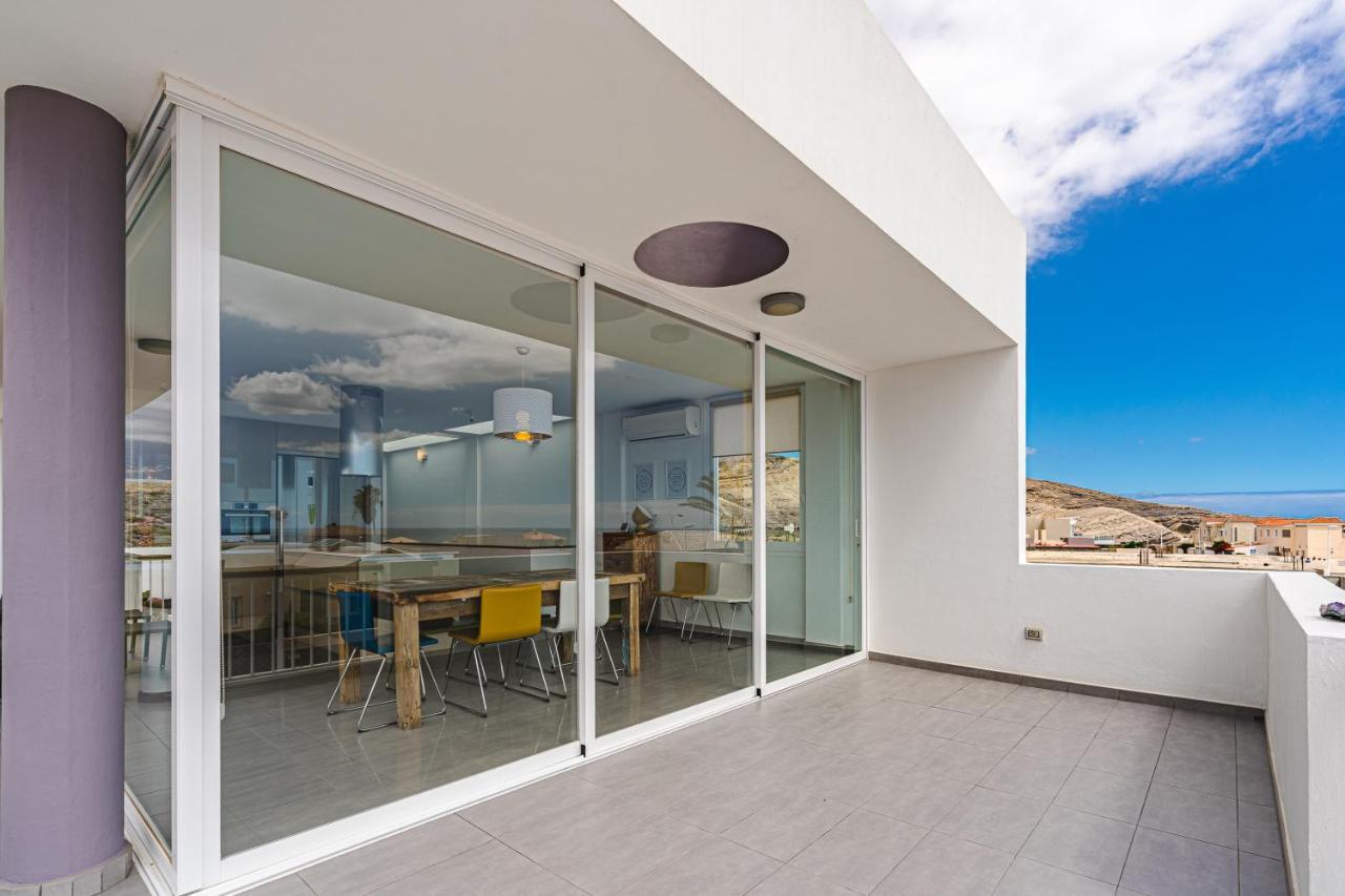 Modern 3Bdr Villa With Heated Pool El Médano Eksteriør bilde