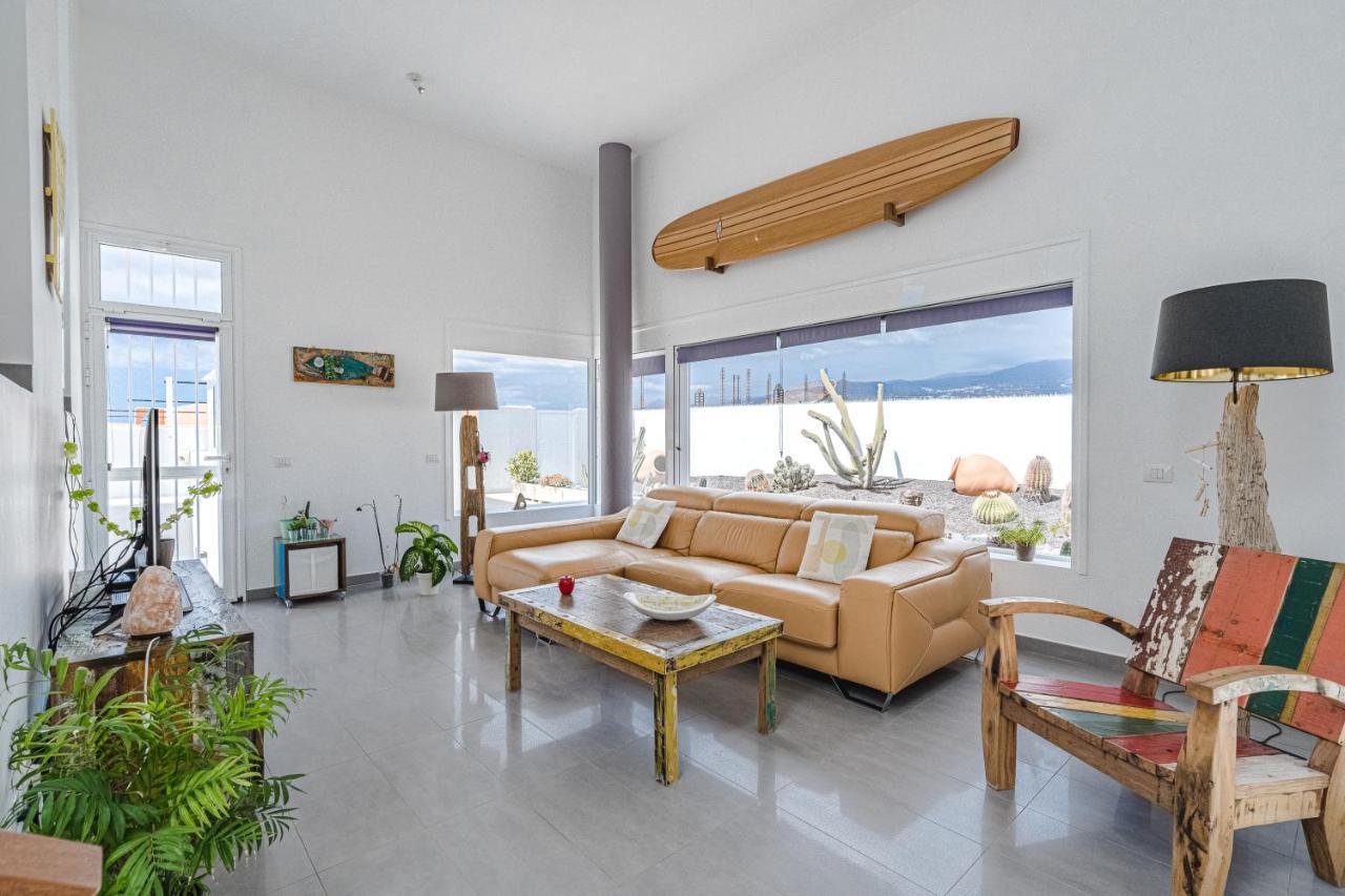 Modern 3Bdr Villa With Heated Pool El Médano Eksteriør bilde