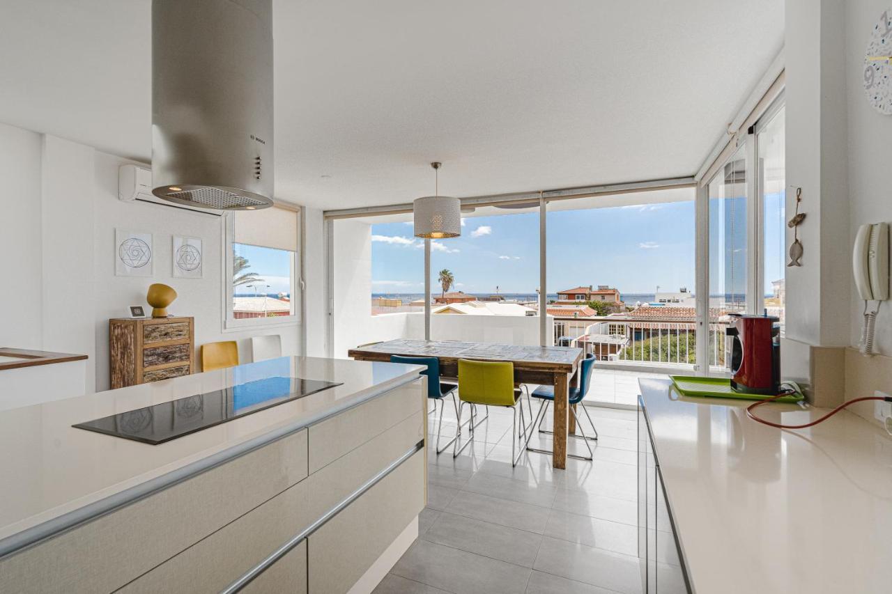 Modern 3Bdr Villa With Heated Pool El Médano Eksteriør bilde