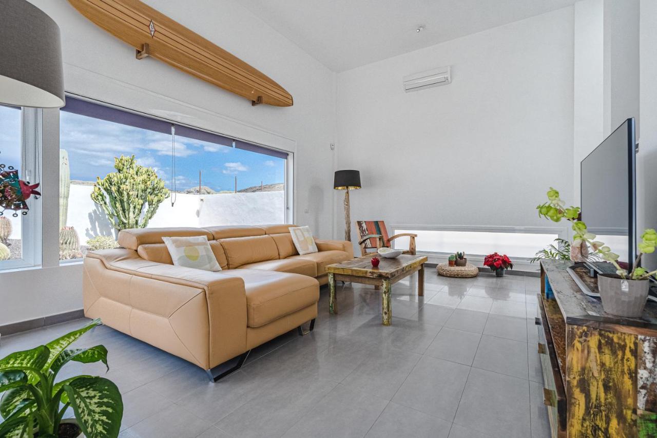 Modern 3Bdr Villa With Heated Pool El Médano Eksteriør bilde