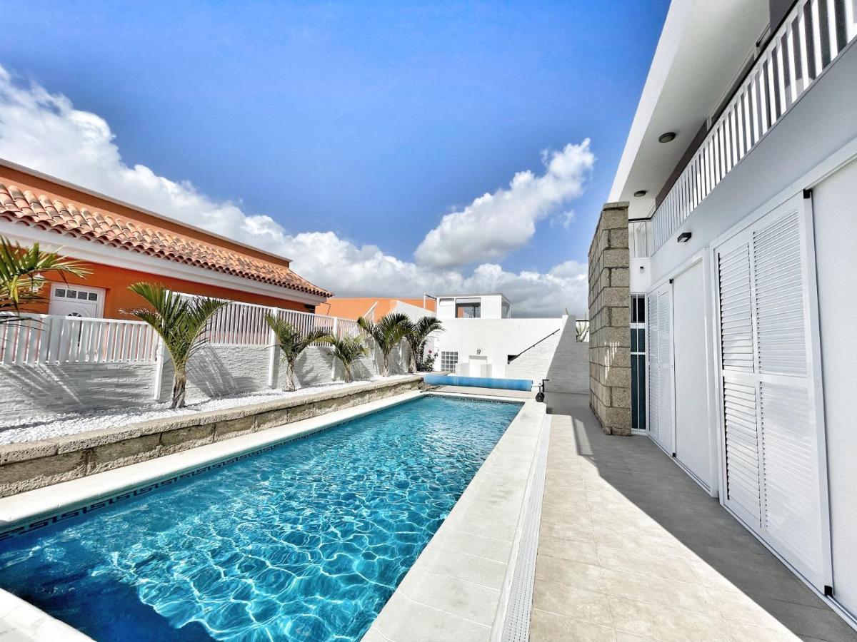 Modern 3Bdr Villa With Heated Pool El Médano Eksteriør bilde